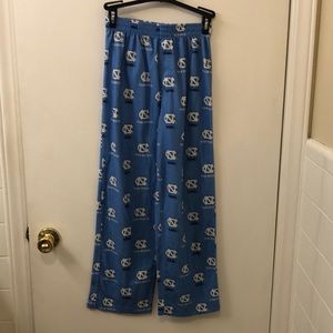 UNC Tarheel fleece lounge pants. Kids size 10-12